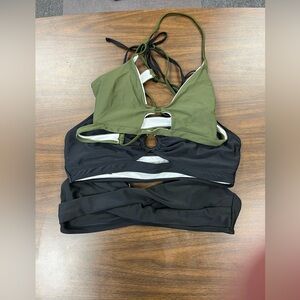Three bikini tops from shein.  Size 2X